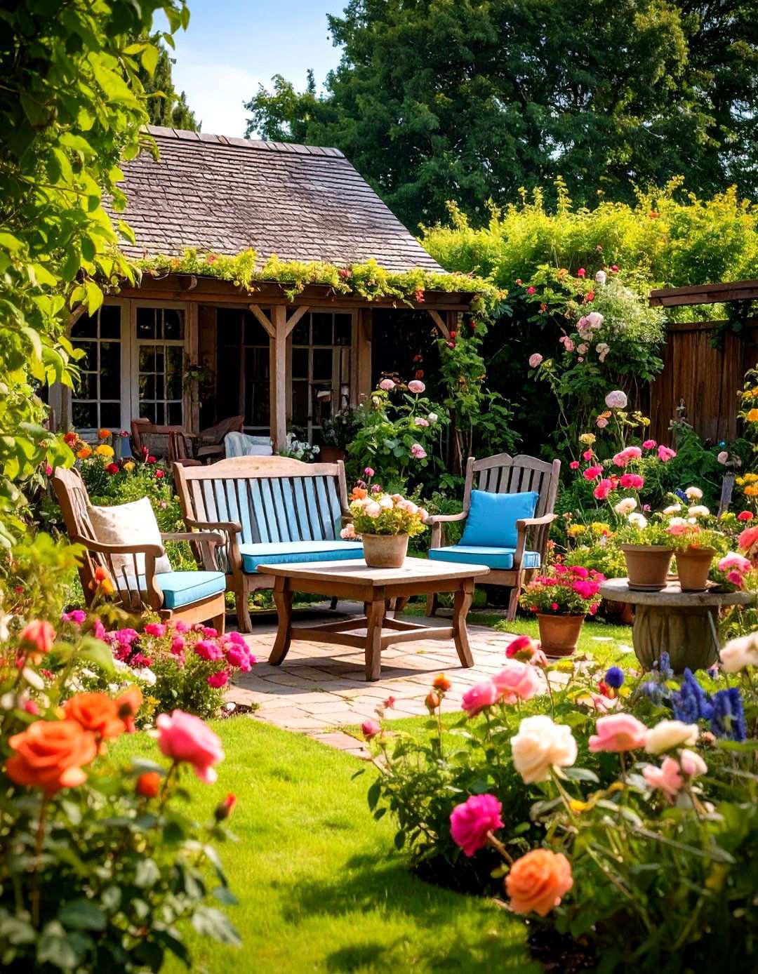 Vintage Garden Parlor - 24 Secret Garden Ideas