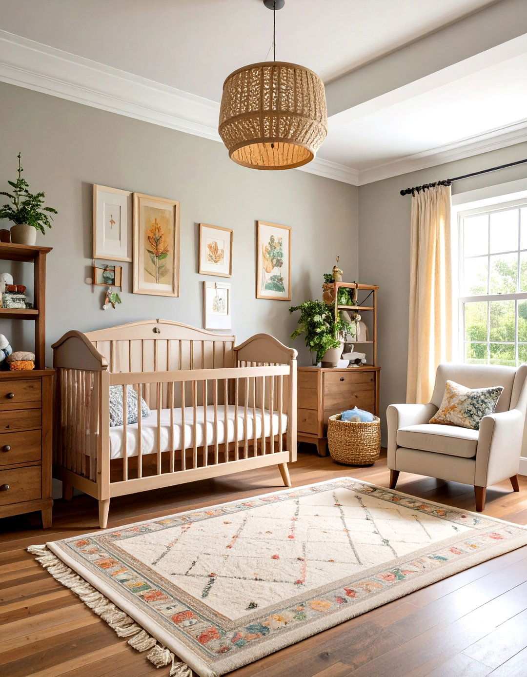 Vintage Inspired Neutral Nursery - 24 Neutral Nursery Ideas