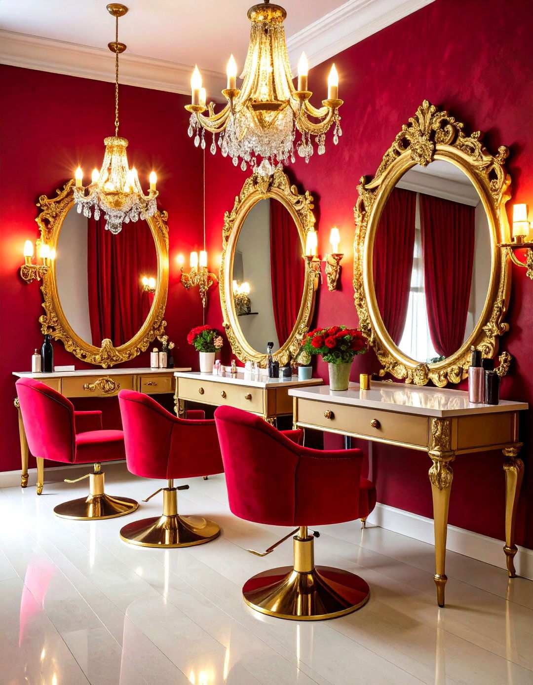 Vintage Lash Salon Decor - 24 Lash Room Ideas