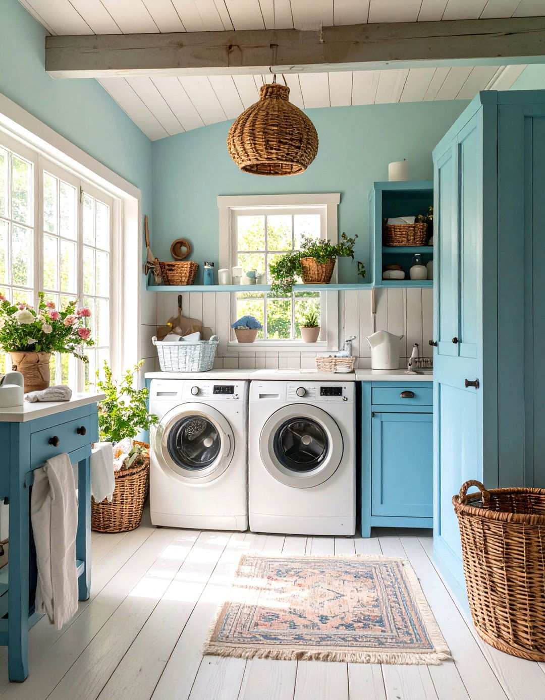 Vintage Laundry Utility - 24 Vintage Decor Ideas