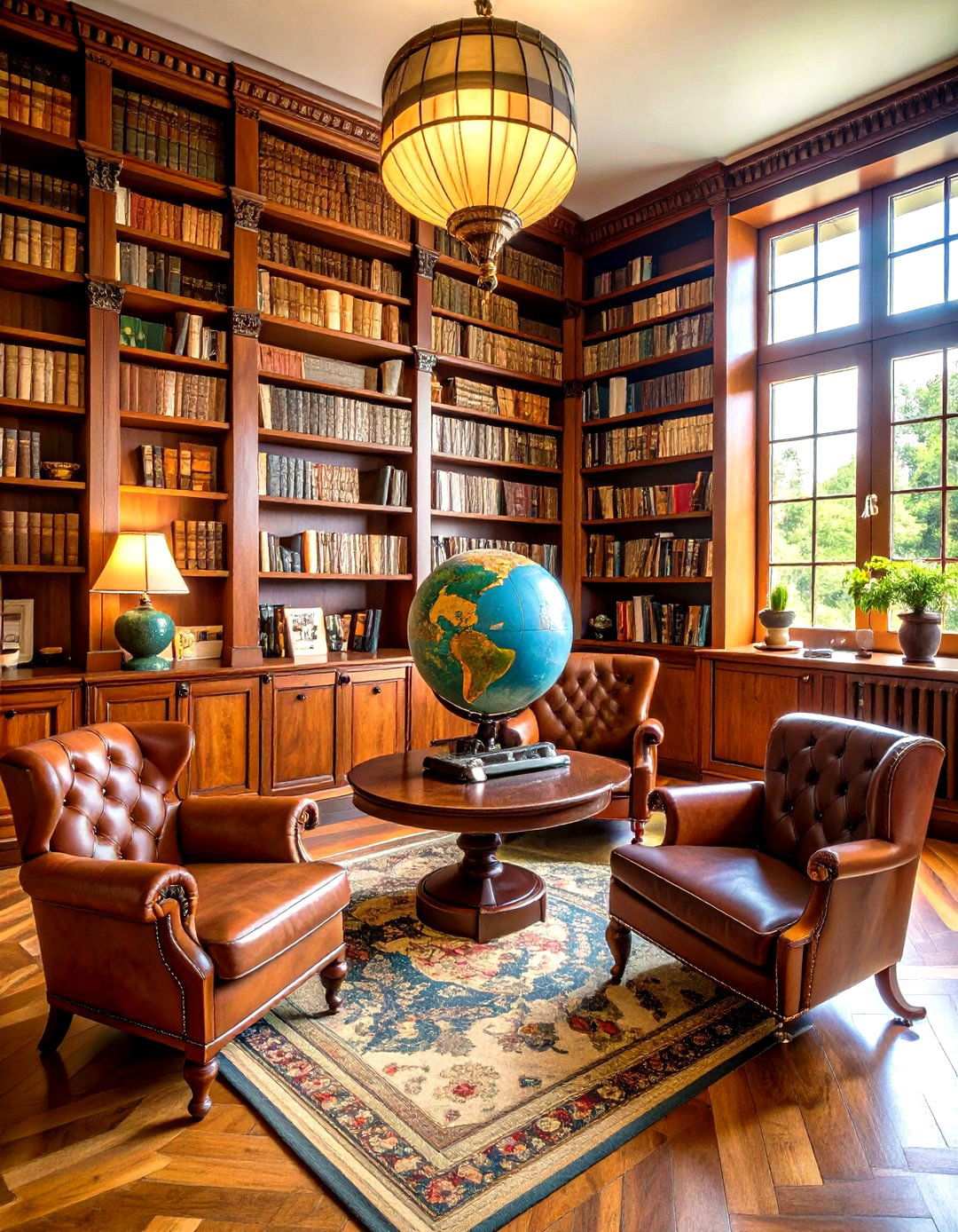 Vintage Library Nursery - 24 Vintage Nursery Ideas