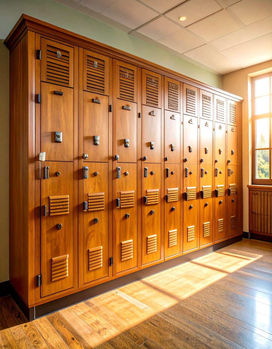 Vintage Library Study Sanctuary - 24 Locker Decor Ideas