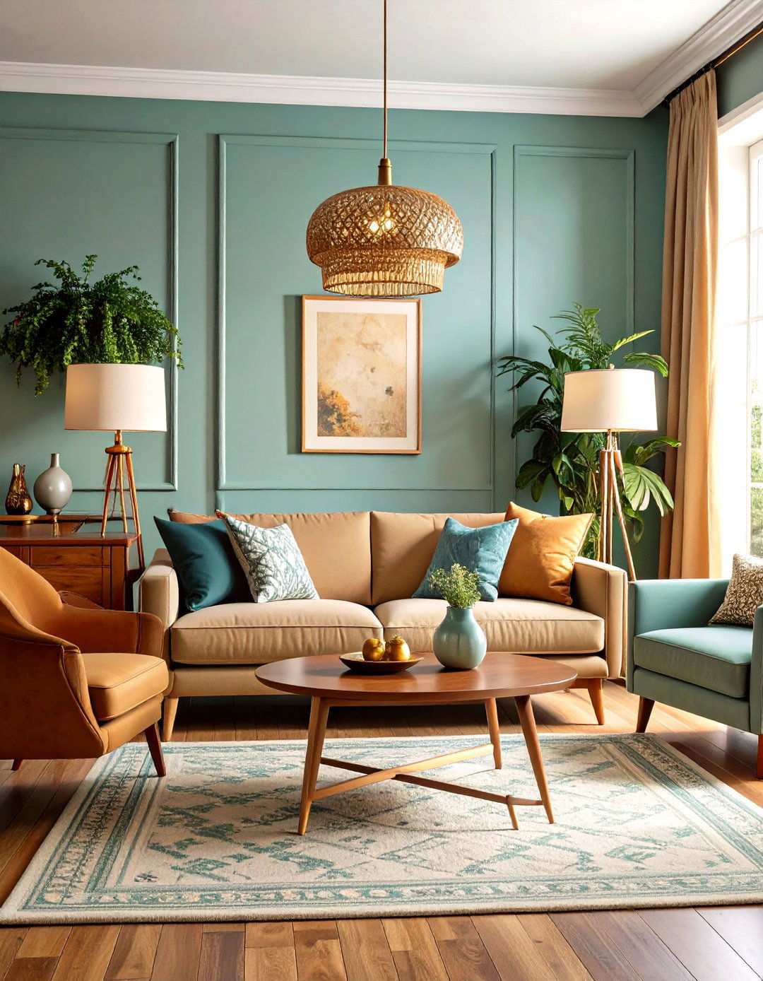 Vintage Living Room Elements with Modern Updates - 24 Simple Living Room Ideas
