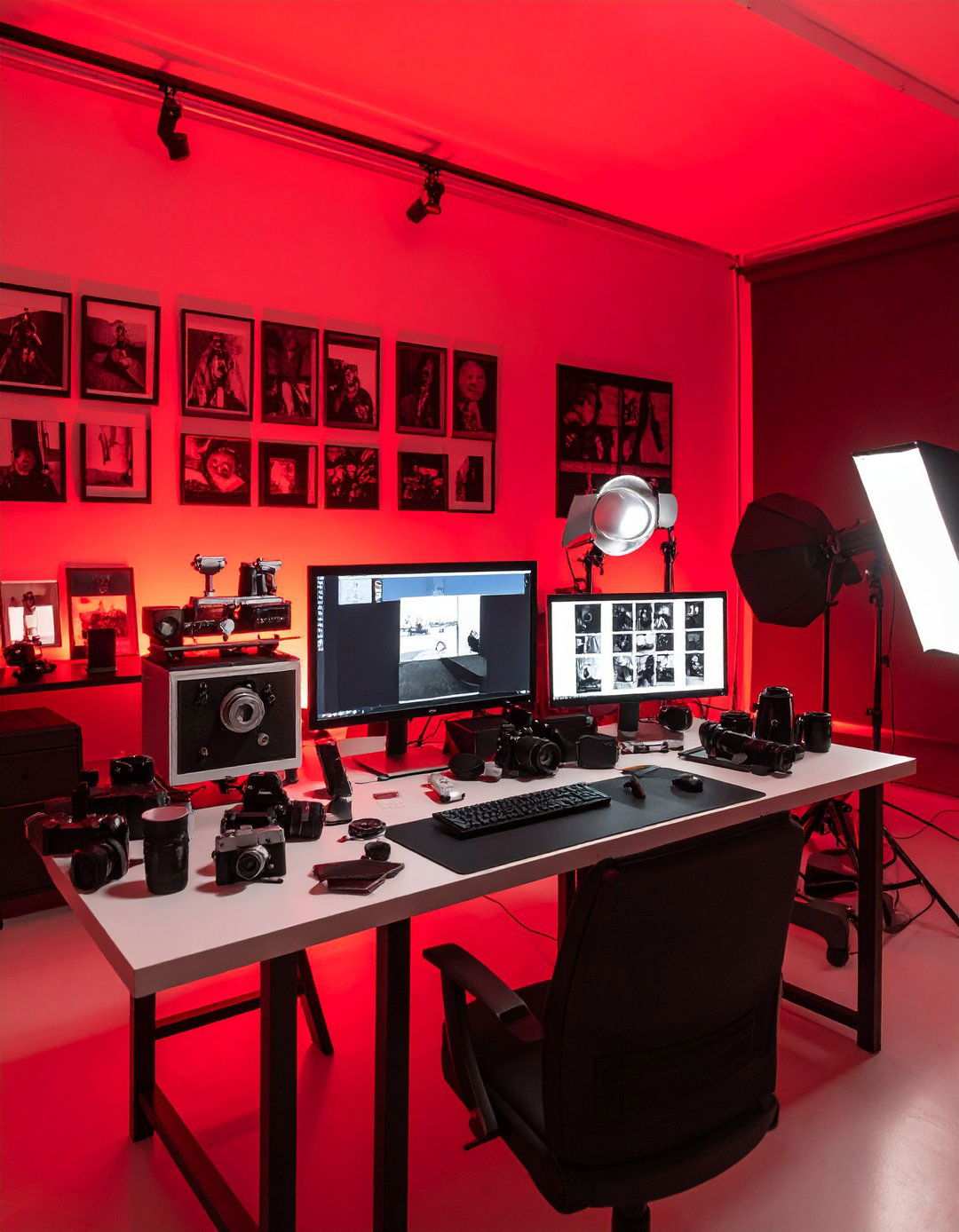 Vintage Photography Dark Room Office - 24 Man Cave Office Ideas