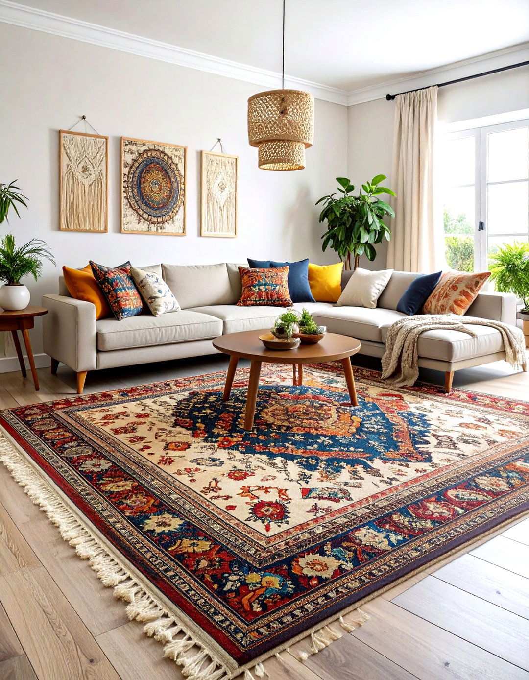 Vintage Rug Integration Strategy - 24 Spanish Modern Interior Design Ideas