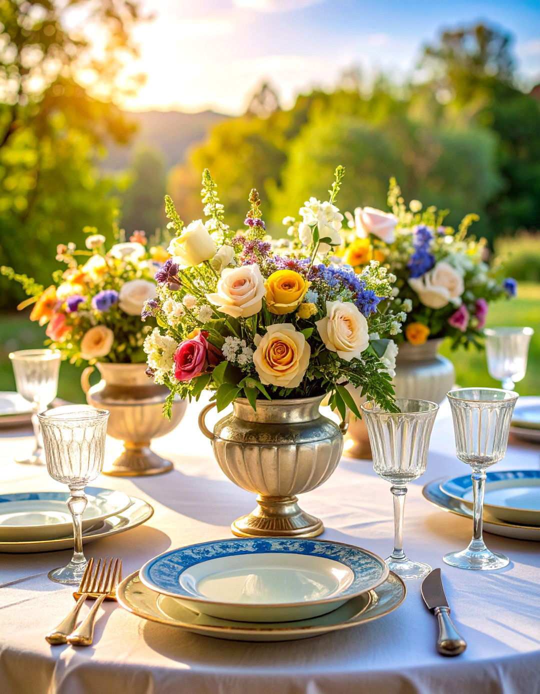 Vintage Sugar Mold Displays - 24 Rehearsal Dinner Centerpiece Ideas