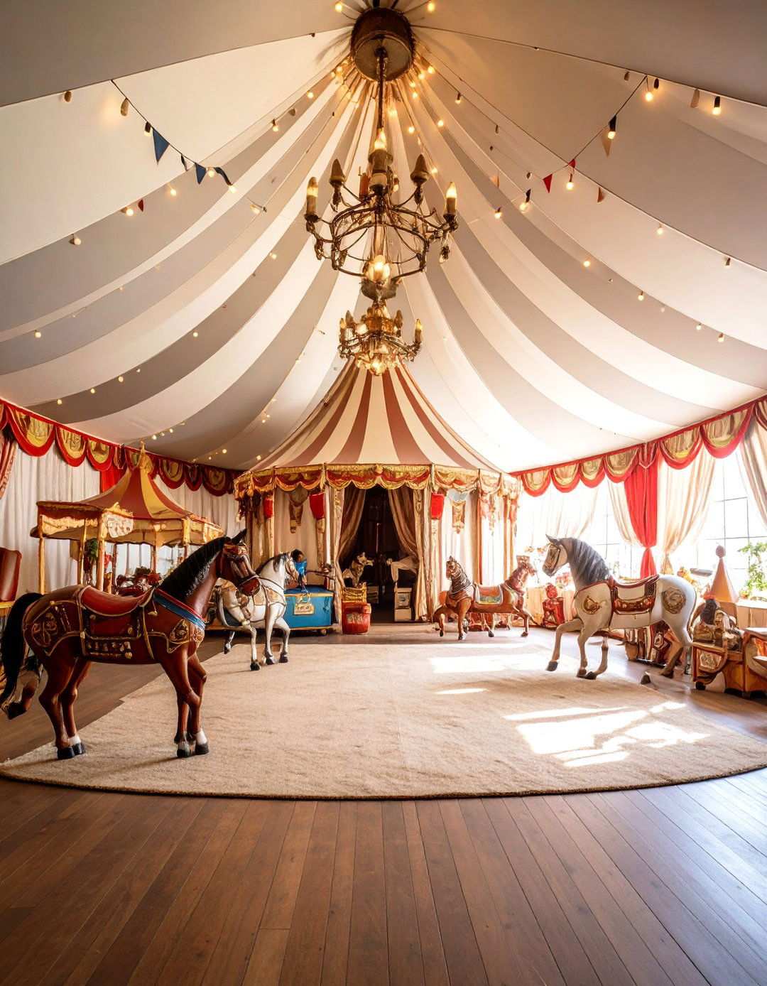 Vintage Traveling Circus Nursery - 24 Vintage Nursery Ideas