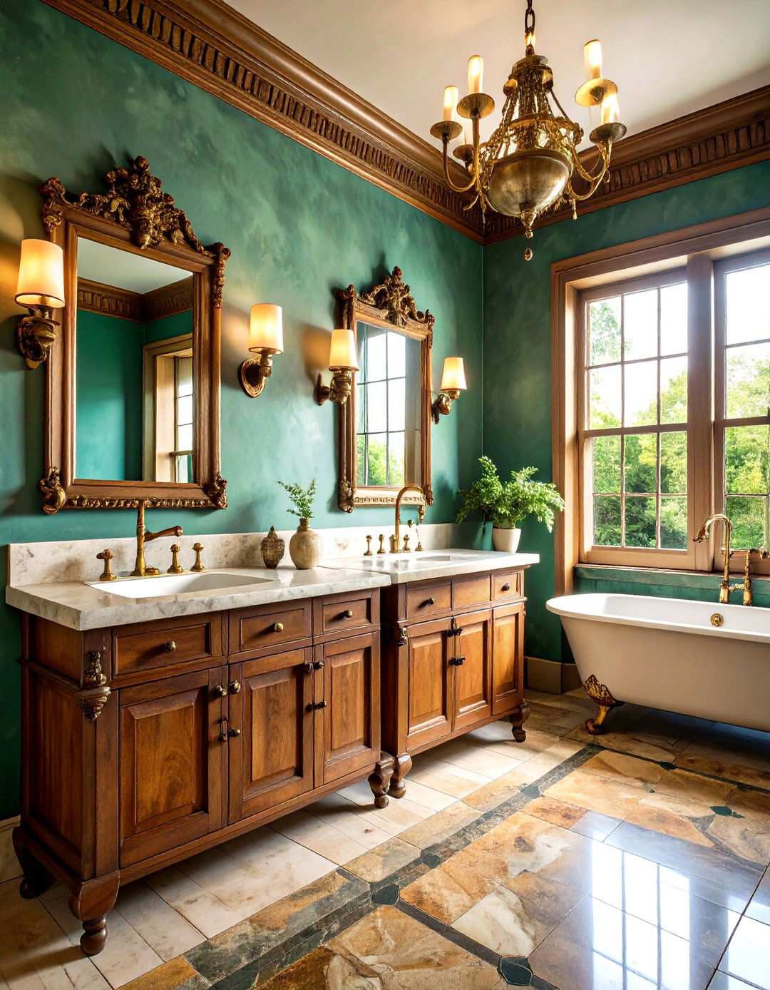 Vintage Tuscan Bathroom - 24 Tuscan Bathroom Ideas