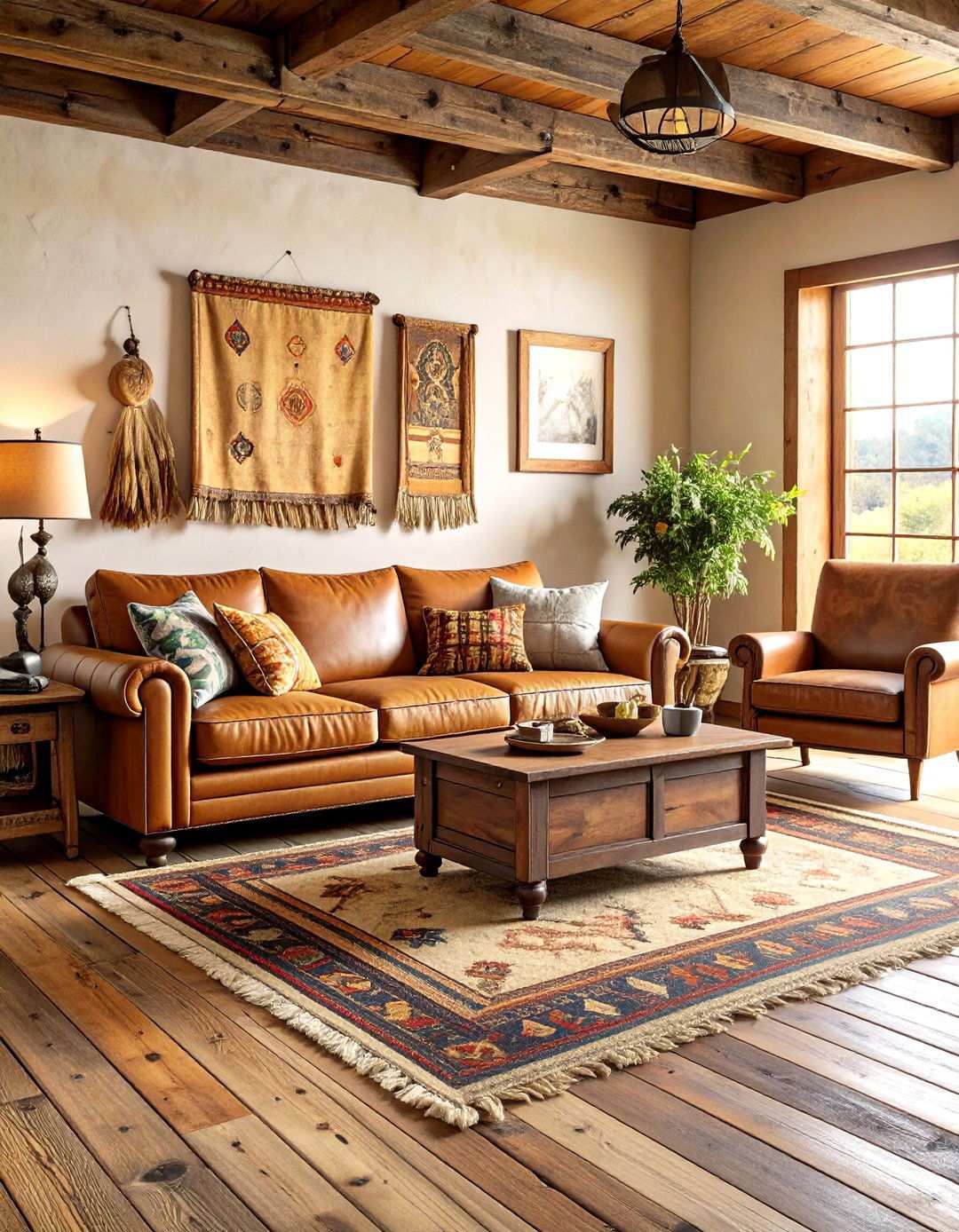 Vintage Western Living Room - 24 Southwest Living Room Ideas