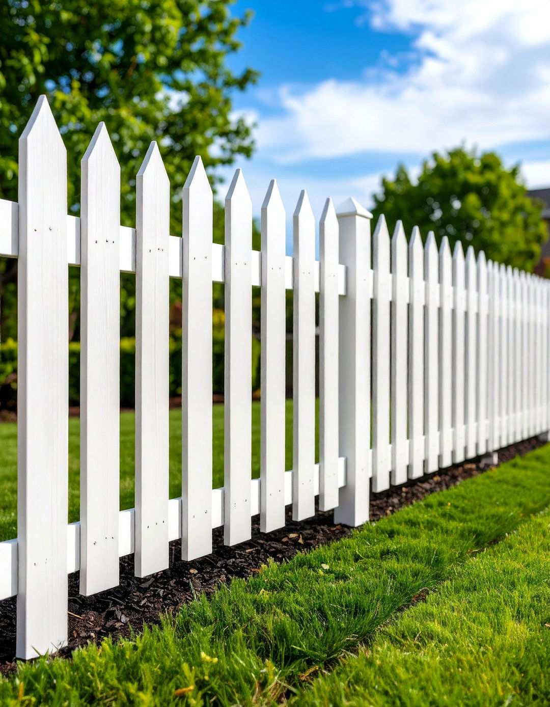 Vinyl Panel Fence Systems - 24 Temporary Fence Ideas