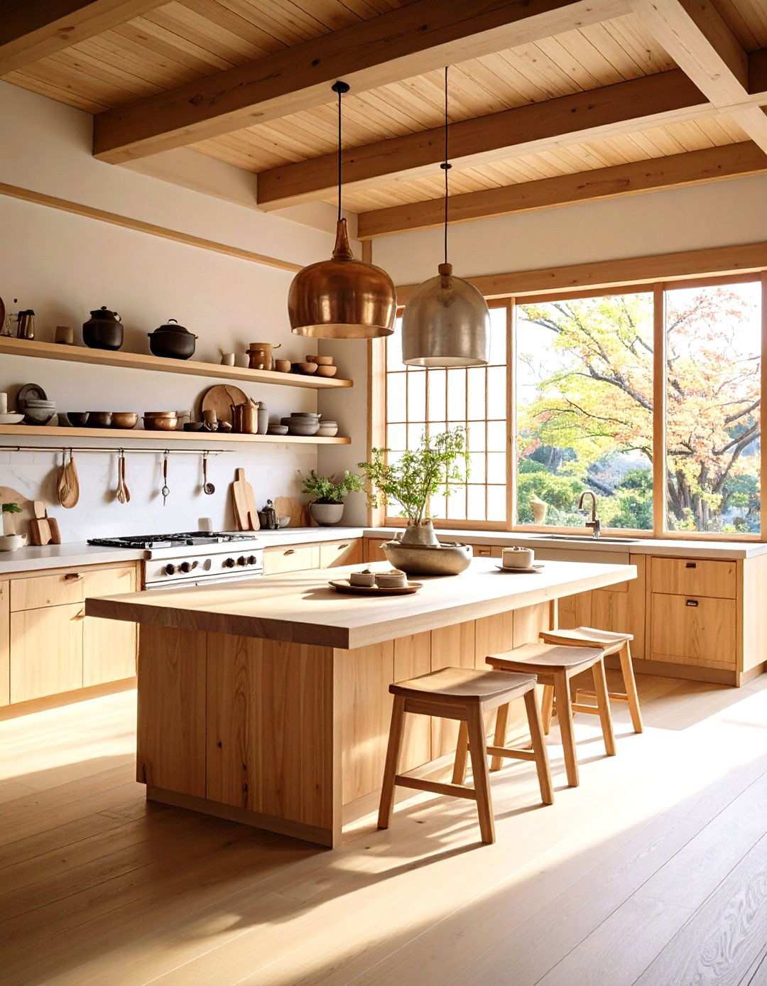 Wabi Sabi Aesthetic with Imperfect Beauty Elements - 24 Japanese Style Kitchen Ideas