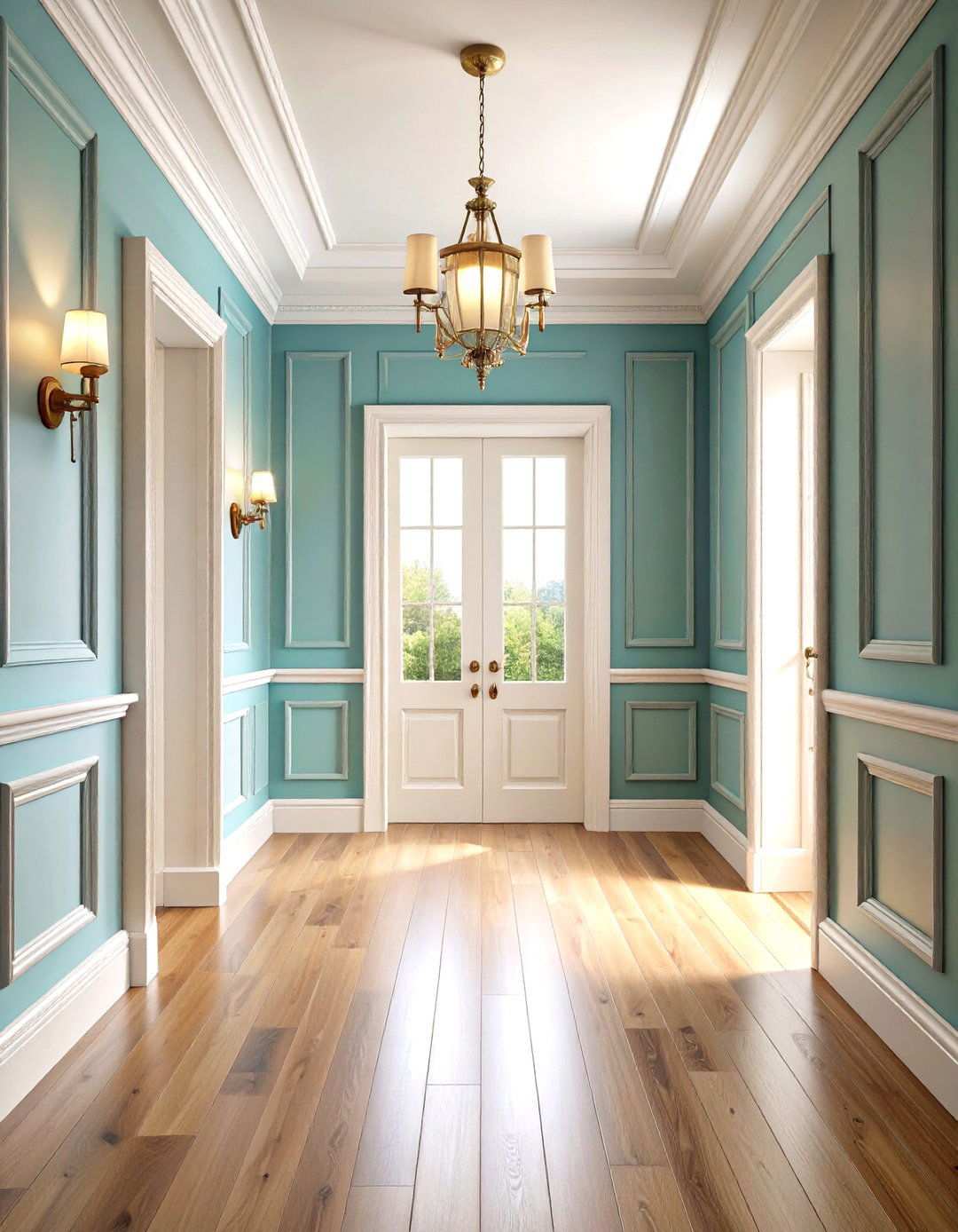 Wainscoting and Dado Rail Systems - 24 Victorian Hallway Ideas