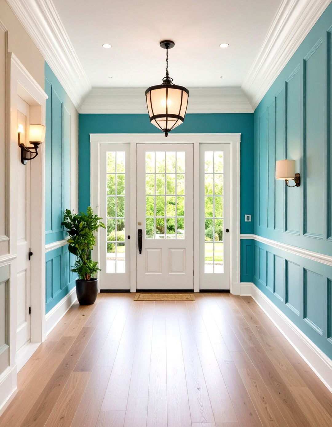 Wainscoting Height Variations - 24 Wainscoting Entryway Ideas