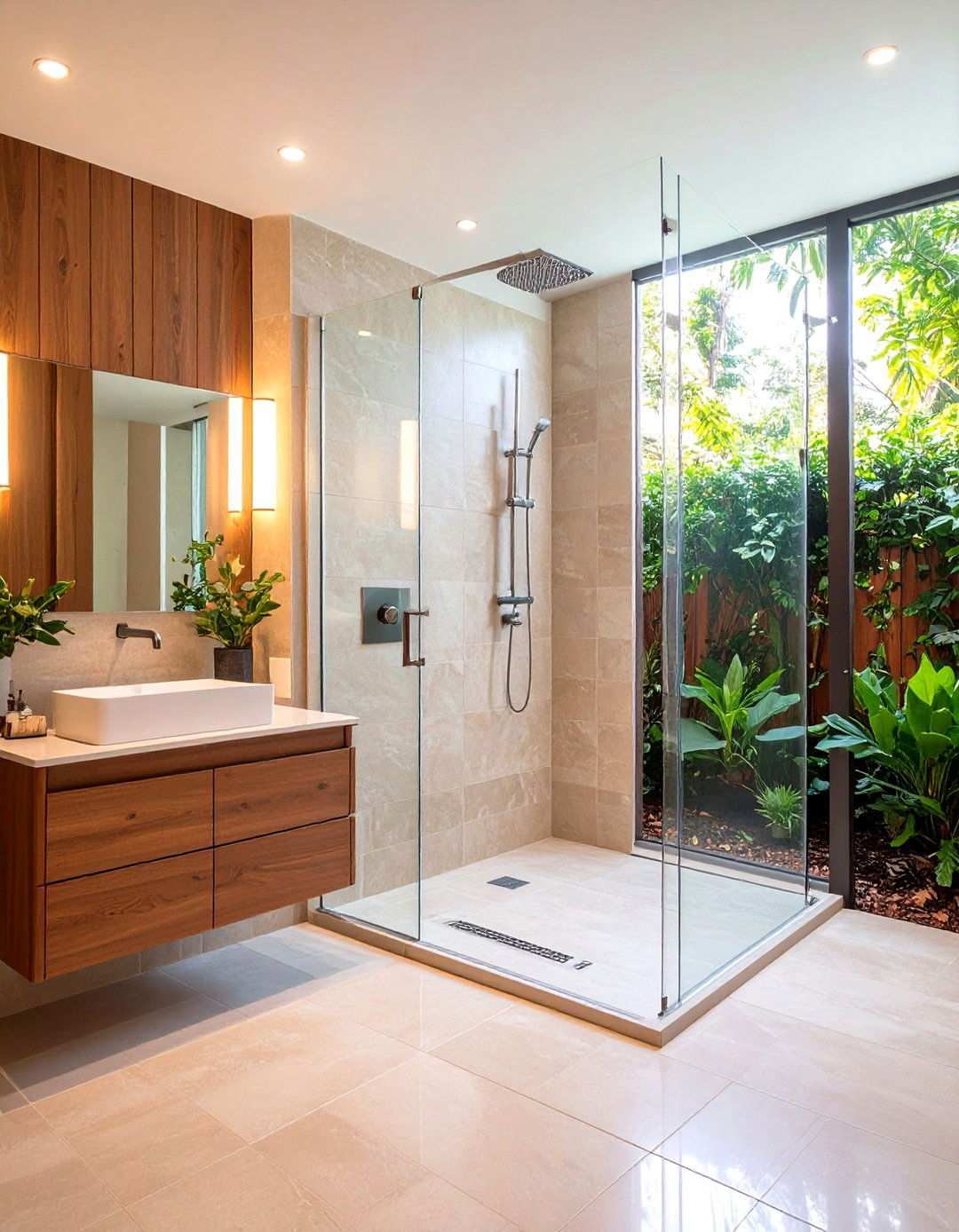 Walk in Shower Bathroom Accessibility - 24 Neutral Bathroom Ideas