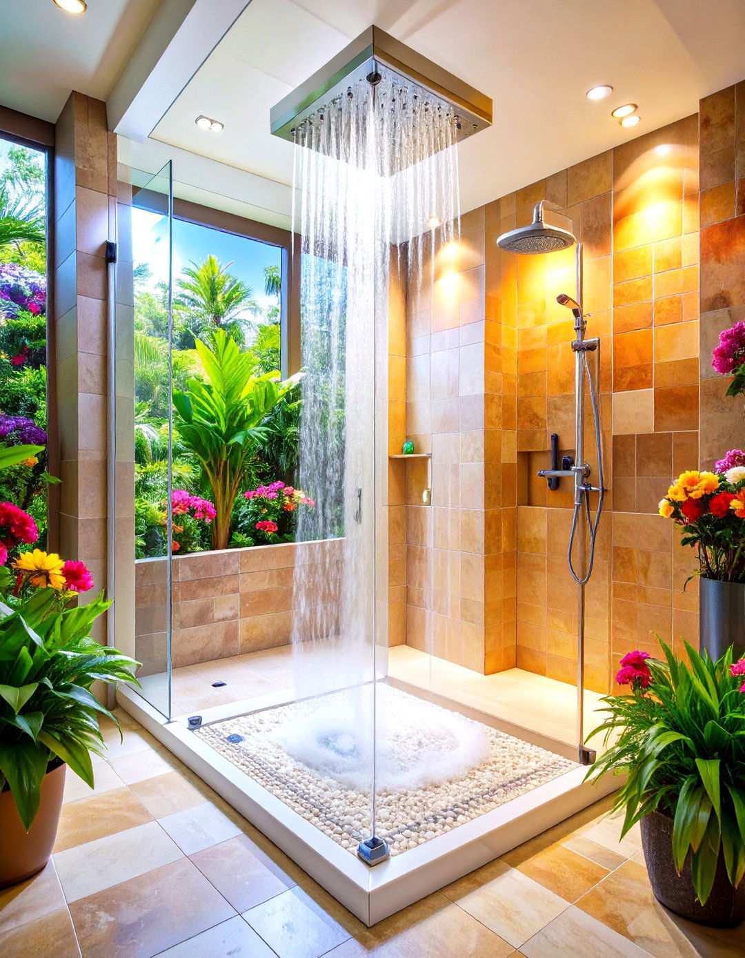 Walk In Shower Design - 24 luxury bathroom ideas