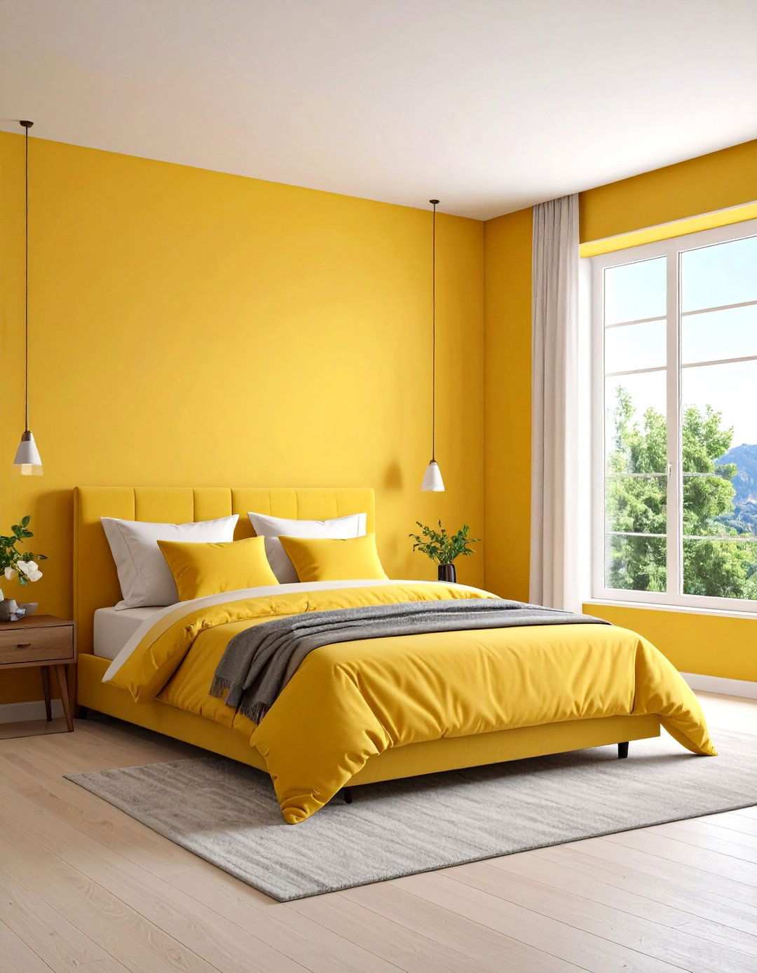 Wall Matching Window Trim - 24 Modern Window Trim Ideas