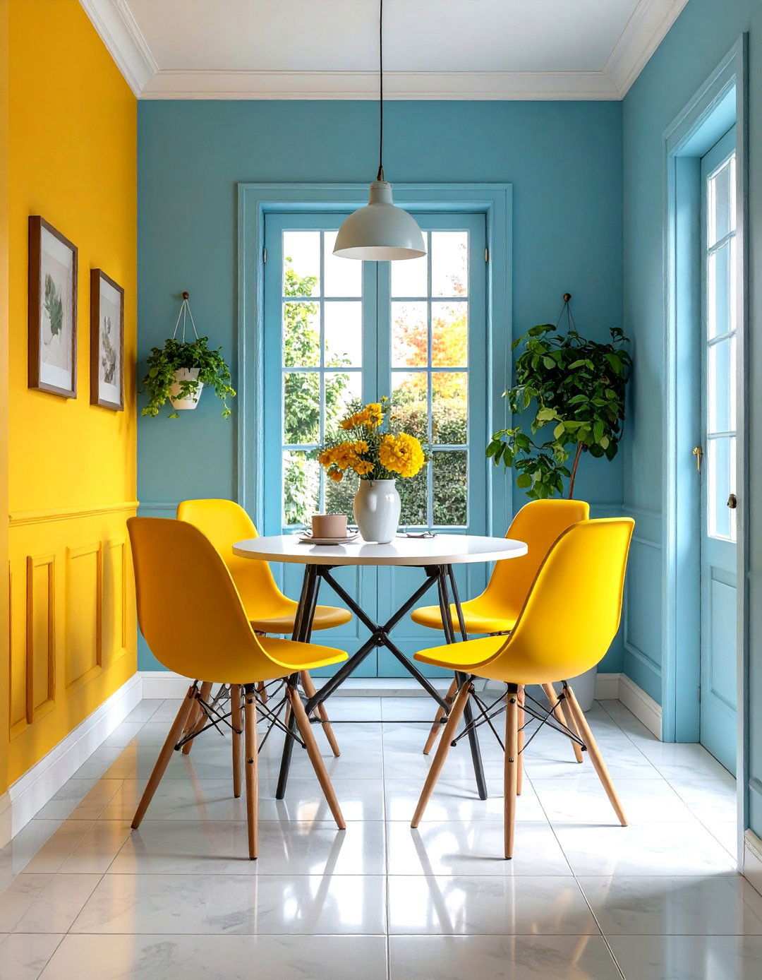 Wall Mounted Drop Leaf Solution - 24 Small Dining Room Ideas