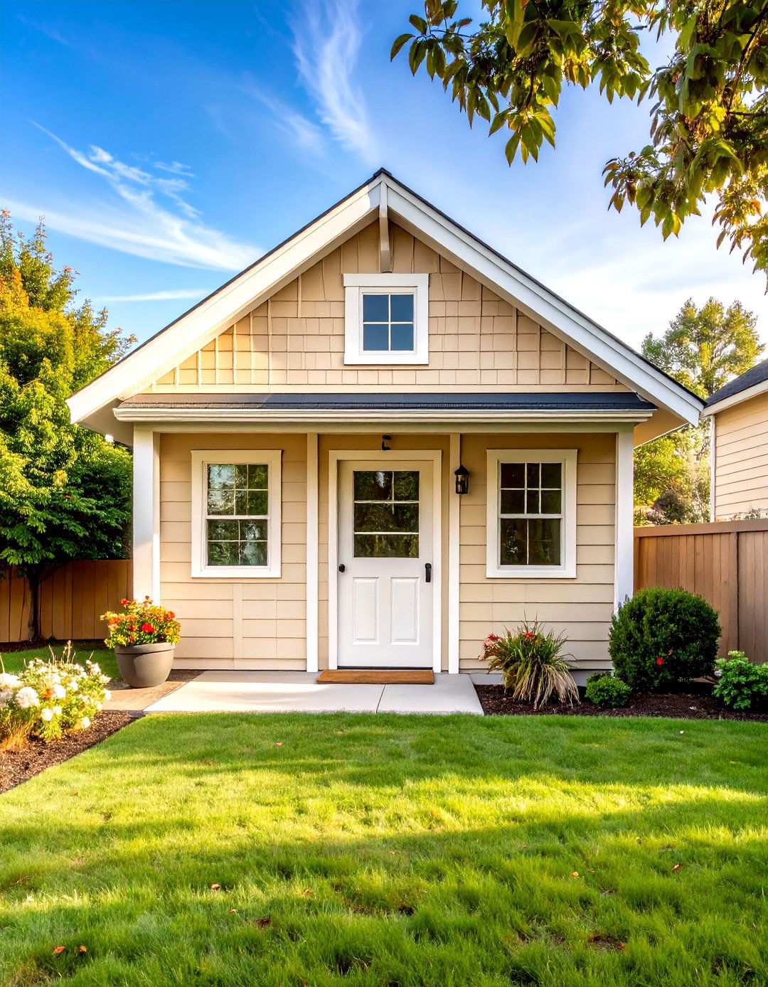 Warm Beige Neutral - 24 Shed Color Ideas