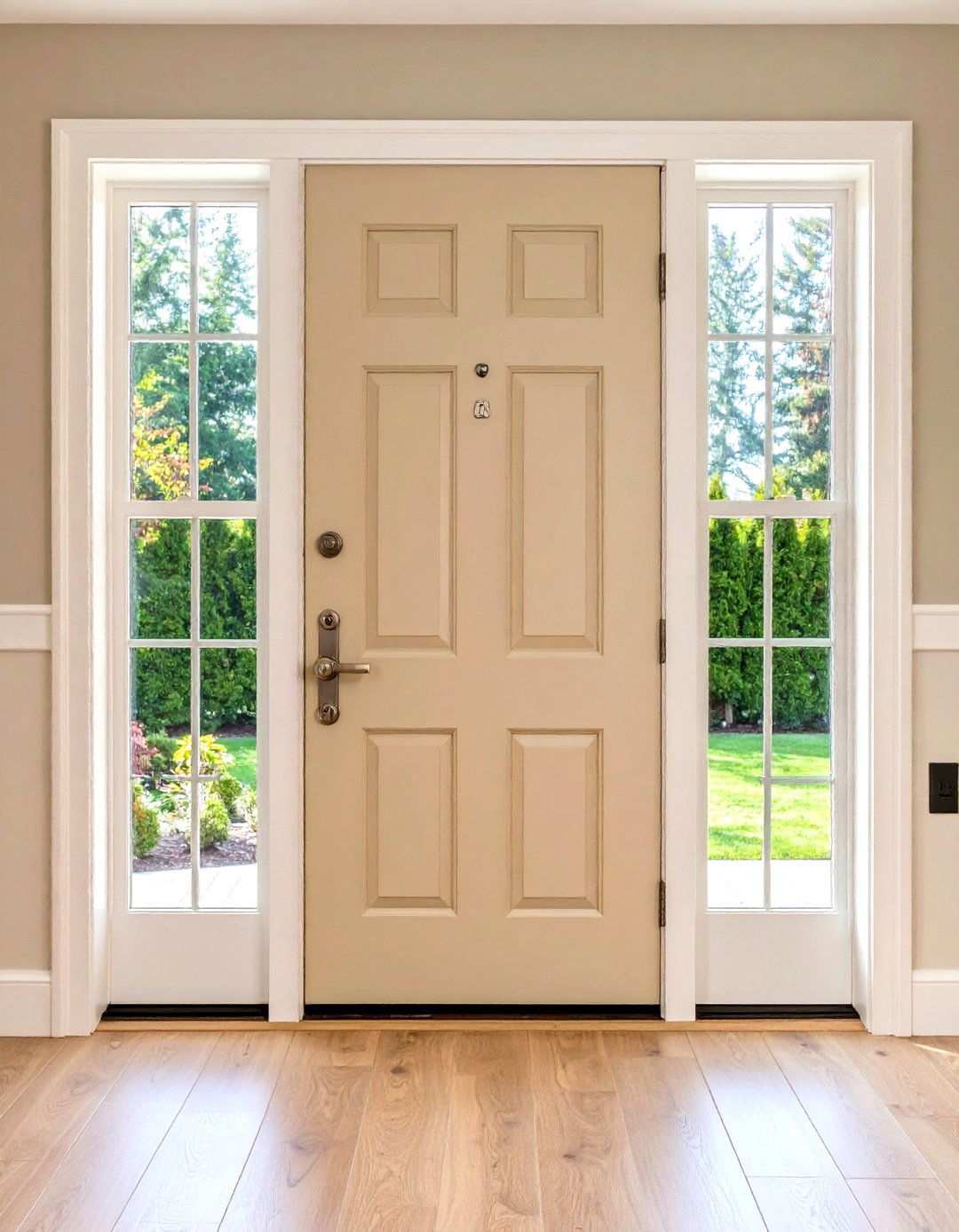 Warm Beige Neutrality - 24 Interior Door Color Ideas