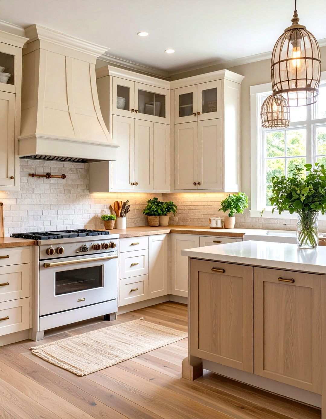 Warm Neutral Sanctuary - 24 Kitchen With White Appliances Ideas