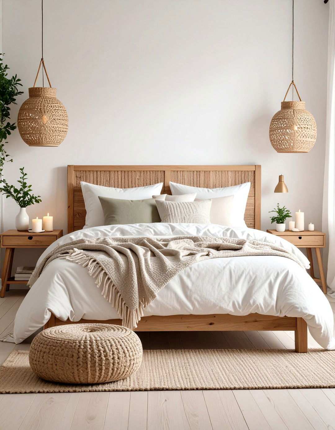 Warm White Limewash Hygge Bedroom - 24 Limewash Bedroom Ideas