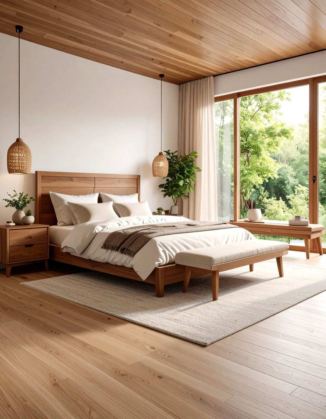 Warm Wood Minimalist Bedroom - 24 Minimalist Bedroom Ideas