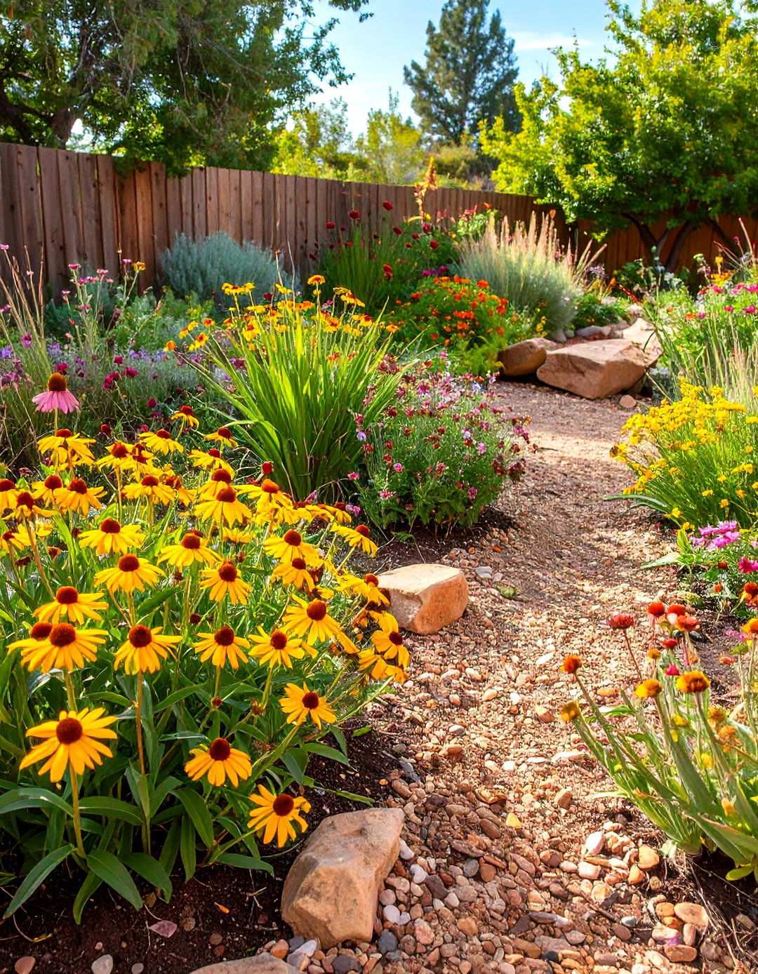 Water Wise Drought Tolerant Wildflower Gardens - 24 Wildflower Garden Ideas