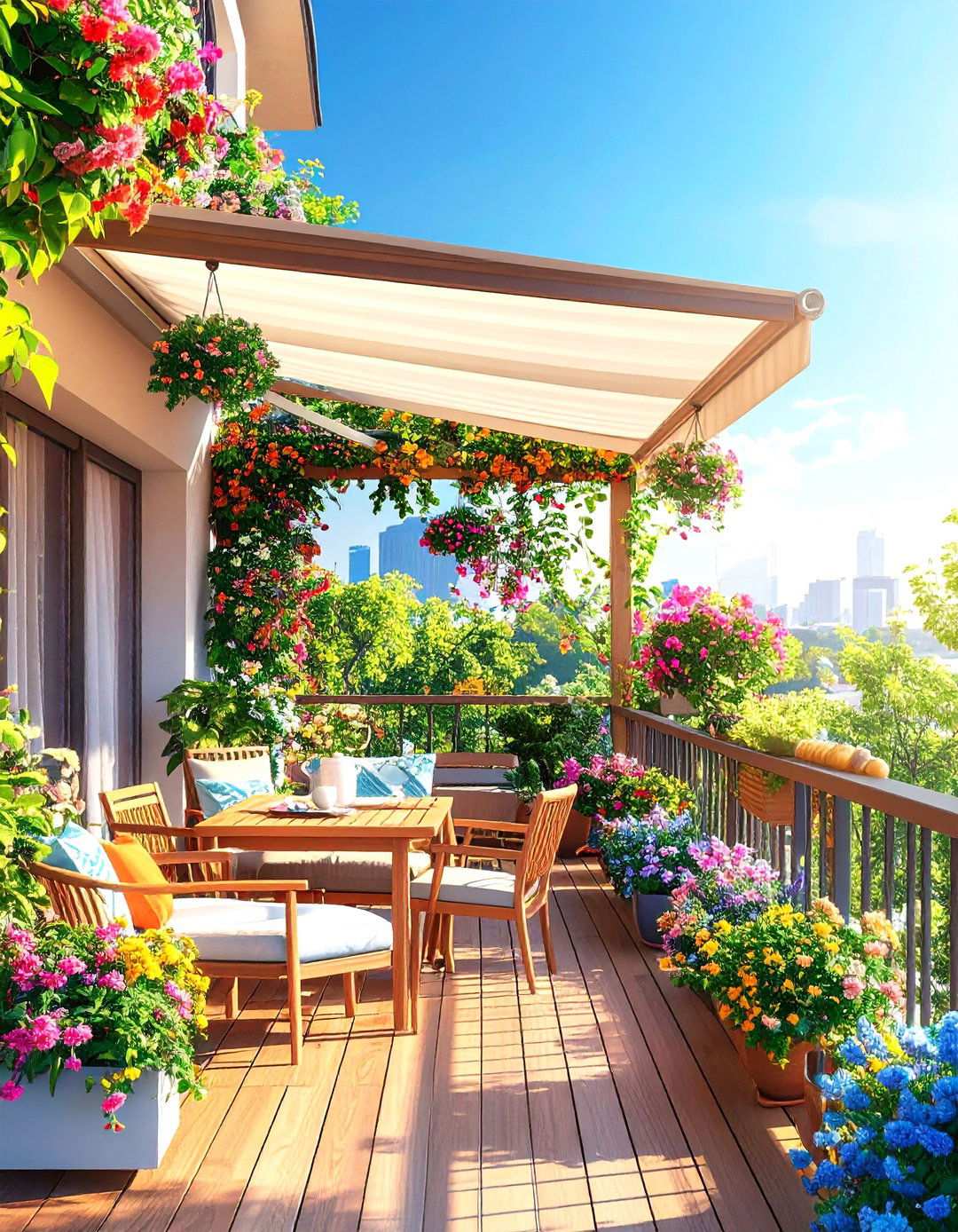 Weather Adaptive Penthouse Balcony - 24 Penthouse Balcony Ideas