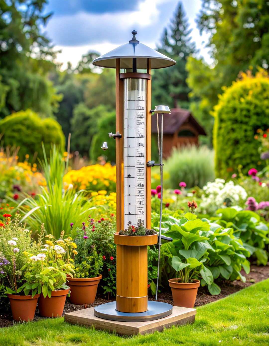 Weather Station Garden - 24 School Garden Ideas