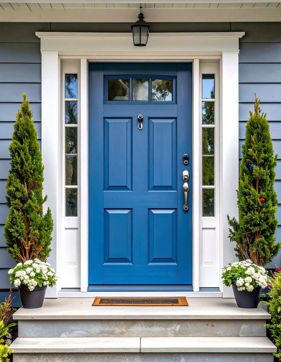 Weathered Gray Drift Wood Front Door - 24 Rustic Front Door Ideas