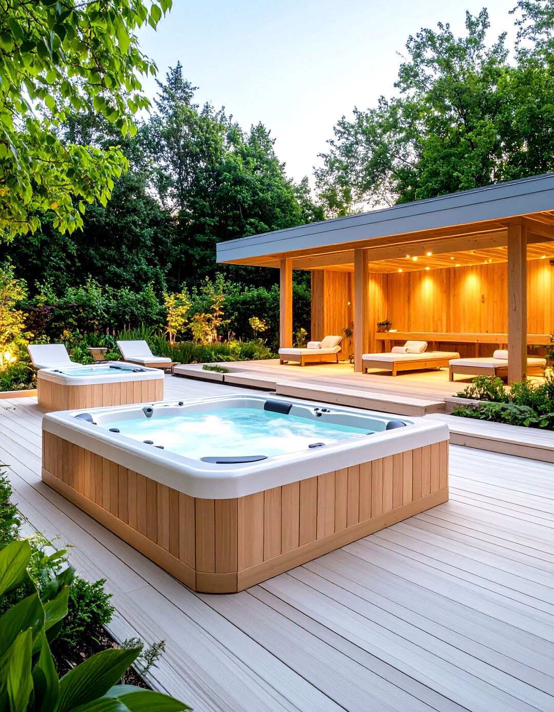 Wellness and Fitness Recovery Center - 24 Hot Tub Decor Ideas