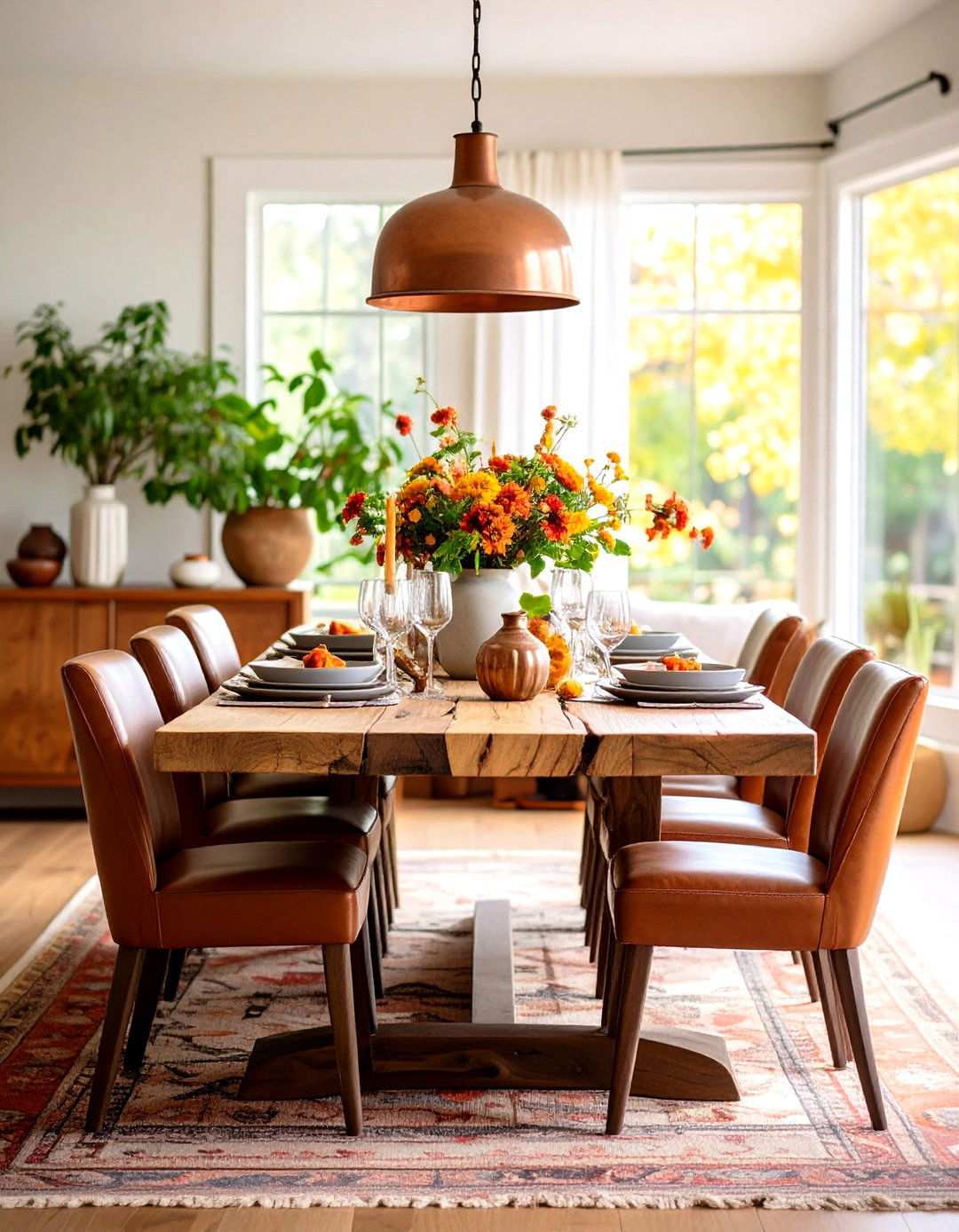 Western Chic Dining Room Elegance - 24 Western Decor Ideas