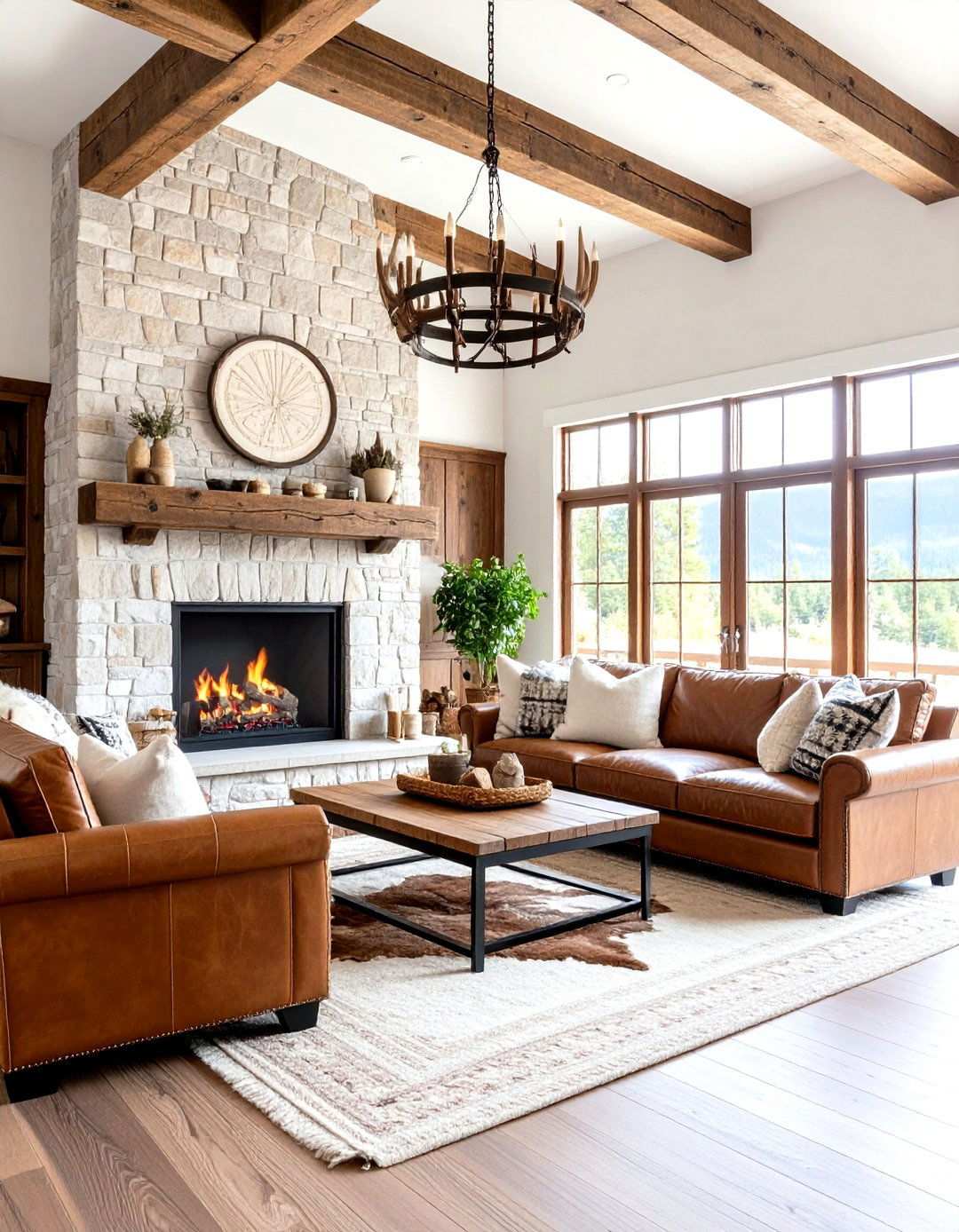 Western Ranch Lodge - 24 Ralph Lauren Living Room Ideas