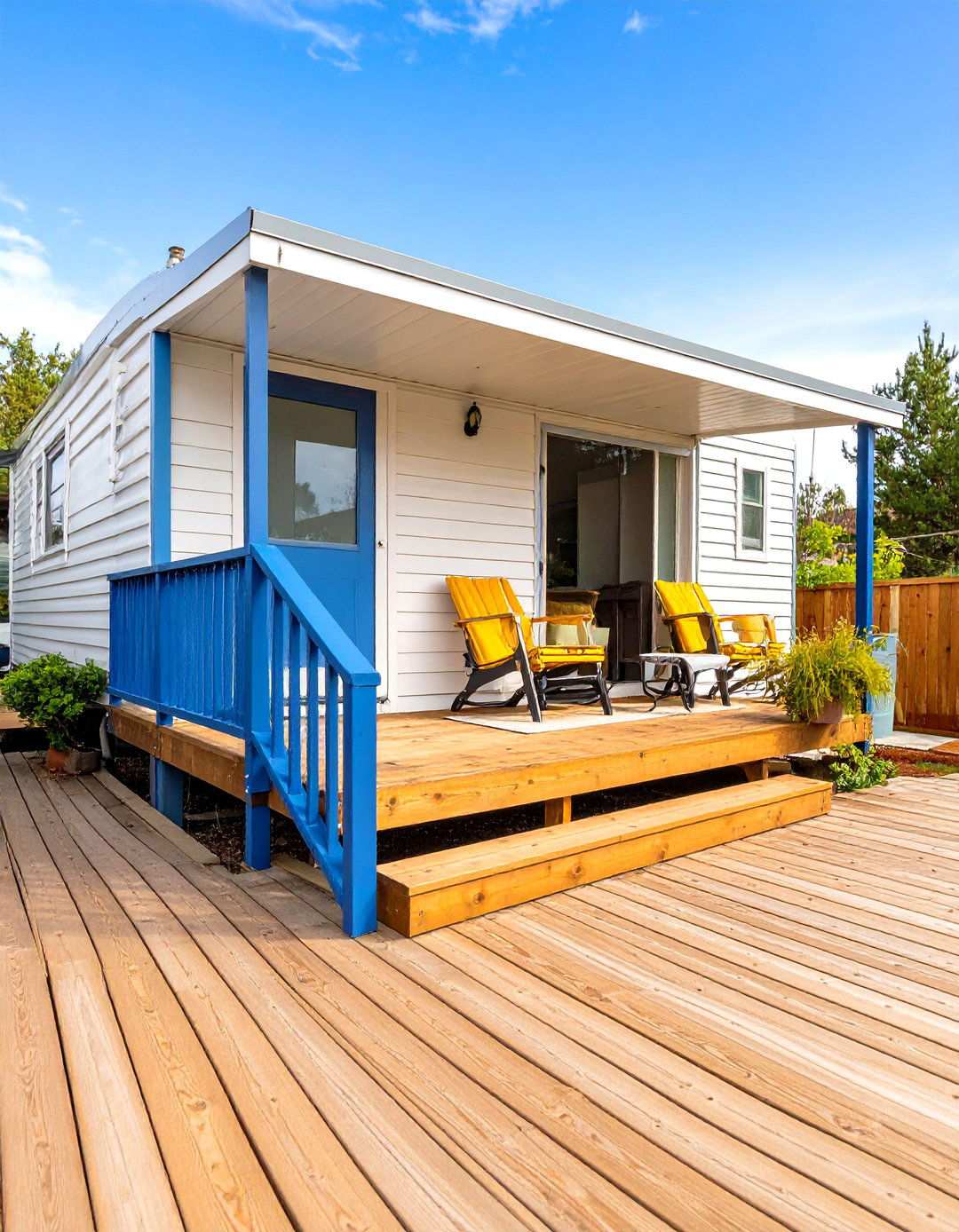 Wheelchair Accessible Design - 24 Mobile Home Deck Ideas