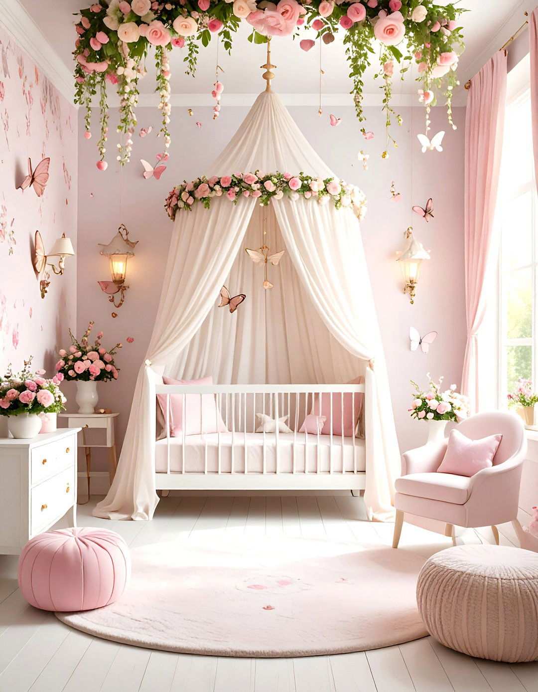 Whimsical Fairy Garden Paradise Nursery - 24 Whimsical Nursery Ideas