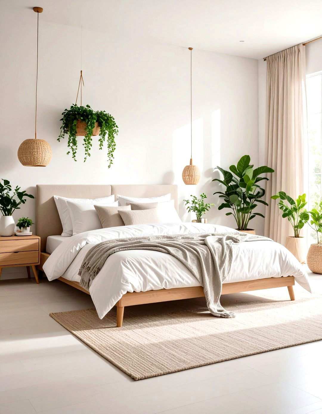 White Bedroom Seasonal Adaptability - 24 Small White Bedroom Ideas