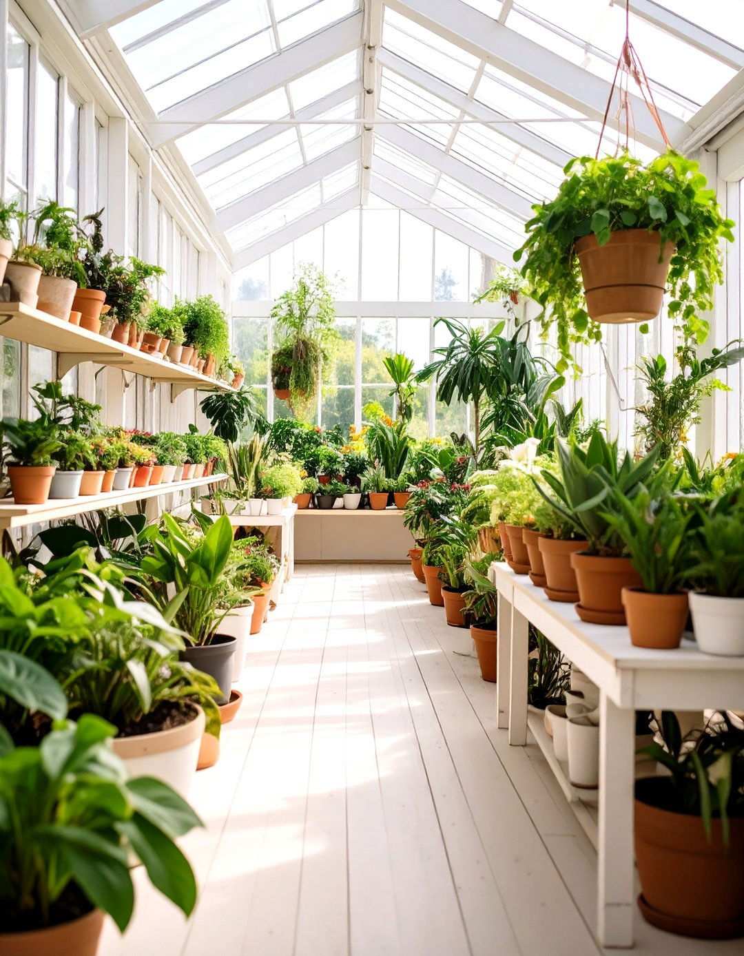 White Botanical Garden Nursery - 24 White Nursery Ideas