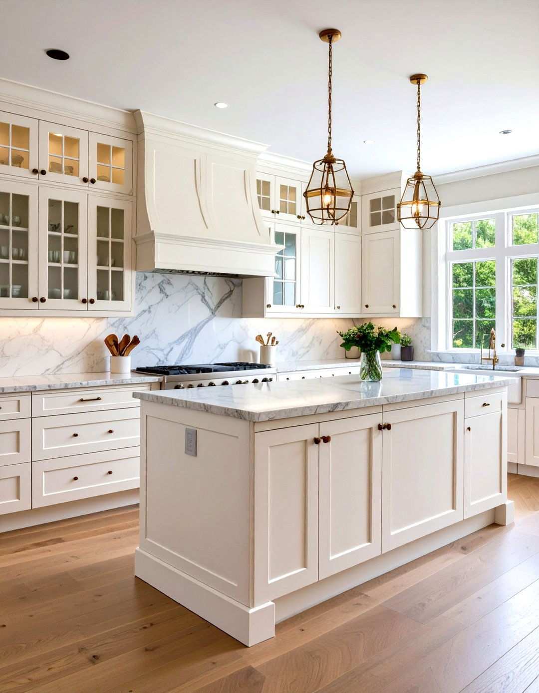 White Cabinet Kitchen Foundation - 24 Nancy Meyers Interior Design Ideas