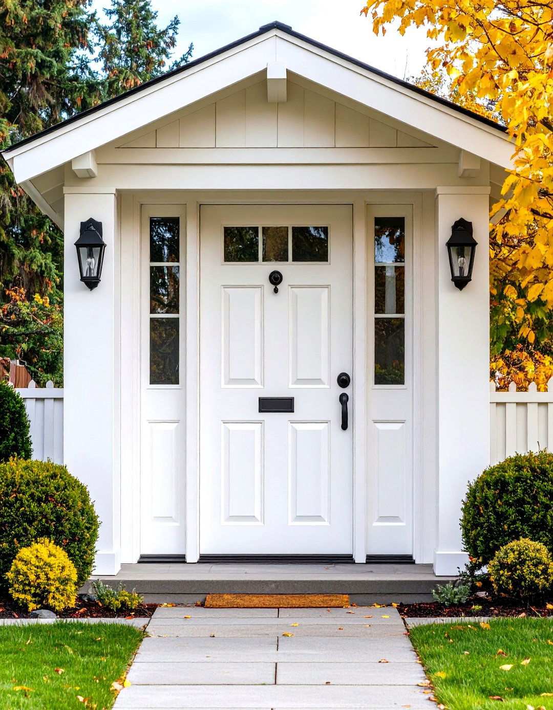 White Oak Craftsman Style Front Door - 24 White Oak Front Door Ideas