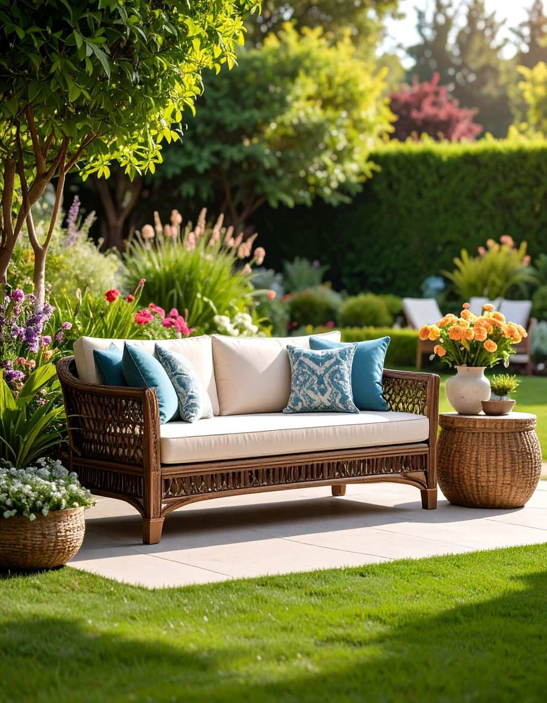 Wicker Storage Benches - 24 Outdoor Toy Storage Ideas