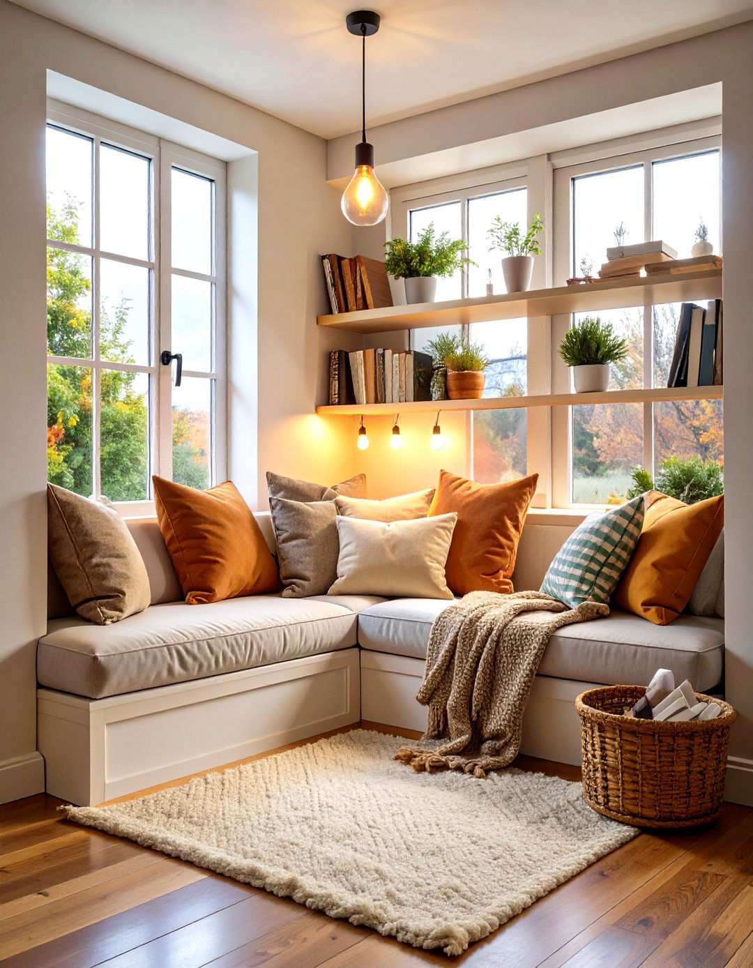 Window Seat Reading Nook Snug - 24 Snug Room Ideas