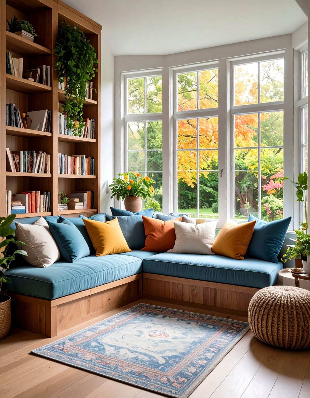 Window Seat Reading Sanctuary - 24 Reading Room Ideas