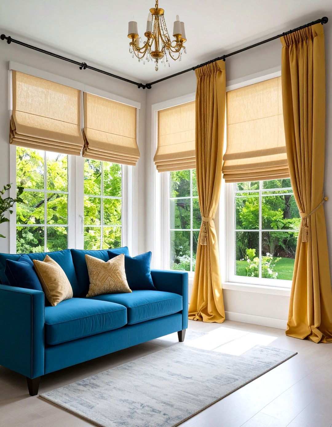 Window Treatment Elegance - 24 Transitional Interior Design Ideas