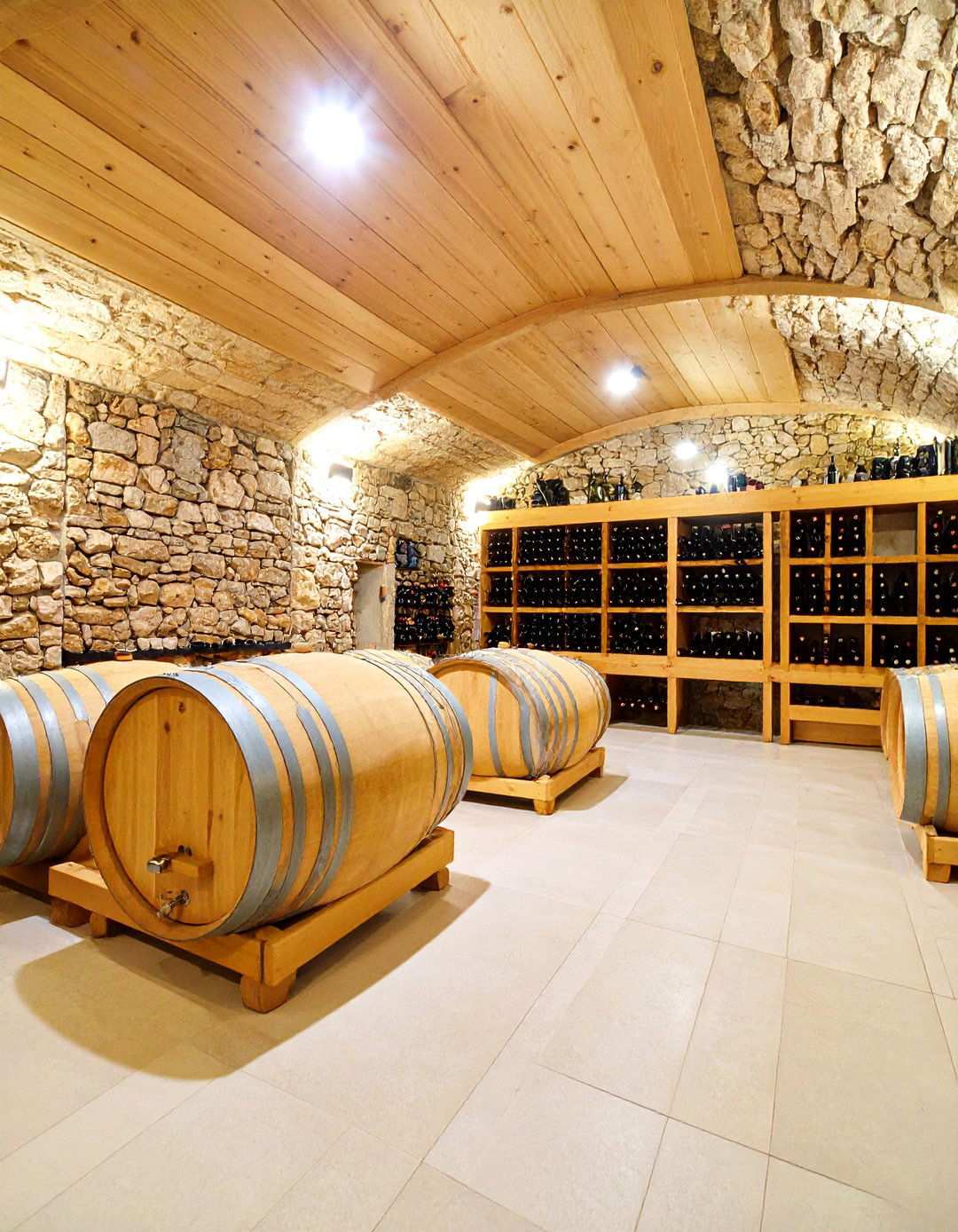 Wine Cellar Adjacent Sauna Room - 24 Sauna Room Design Ideas