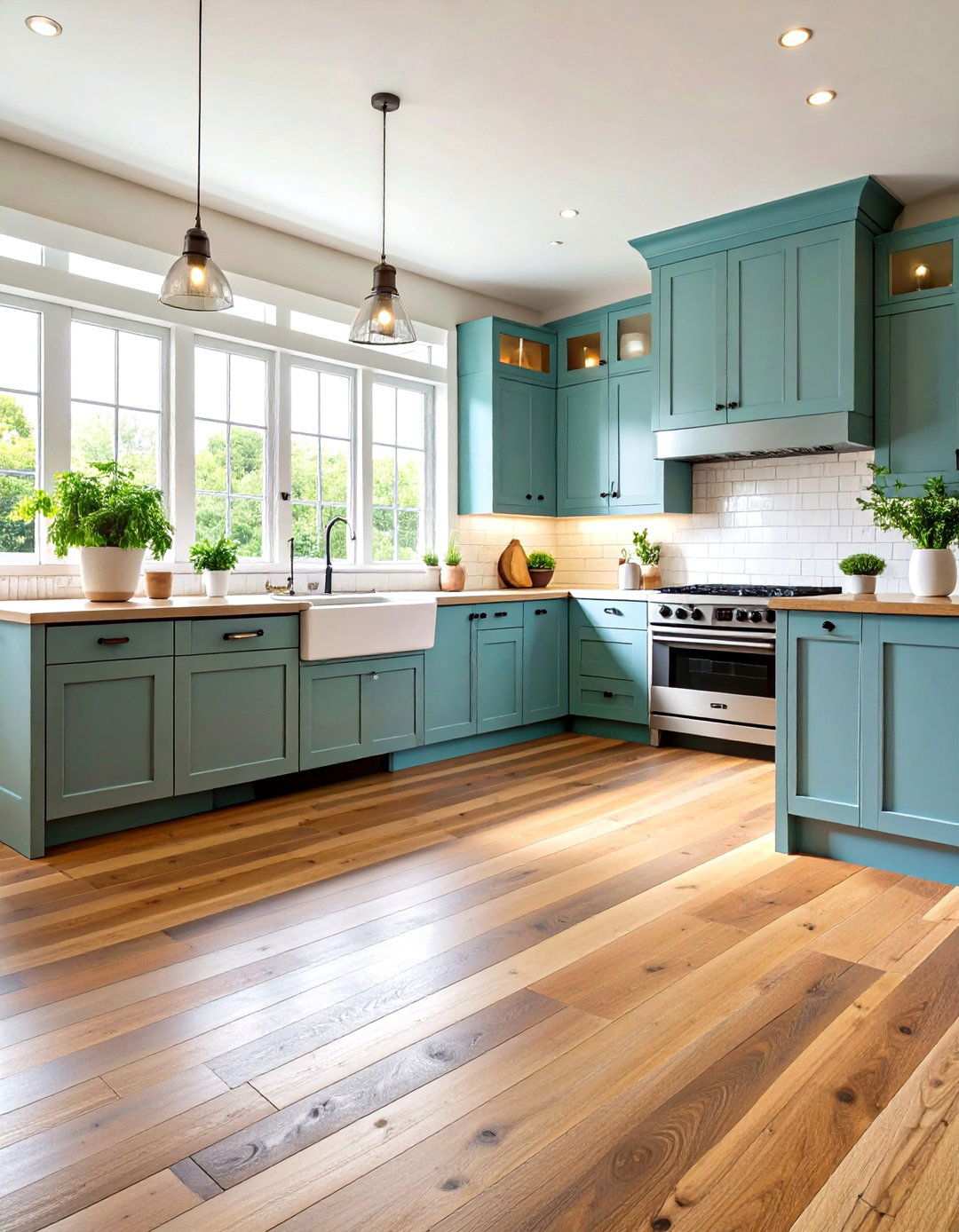 Wire Brushed Texture Finishes - 24 Wood Floor Design Ideas