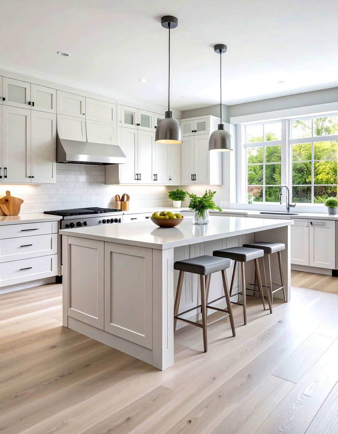 Wire Brushed White Oak Texture - 24 Wood Floor Ideas
