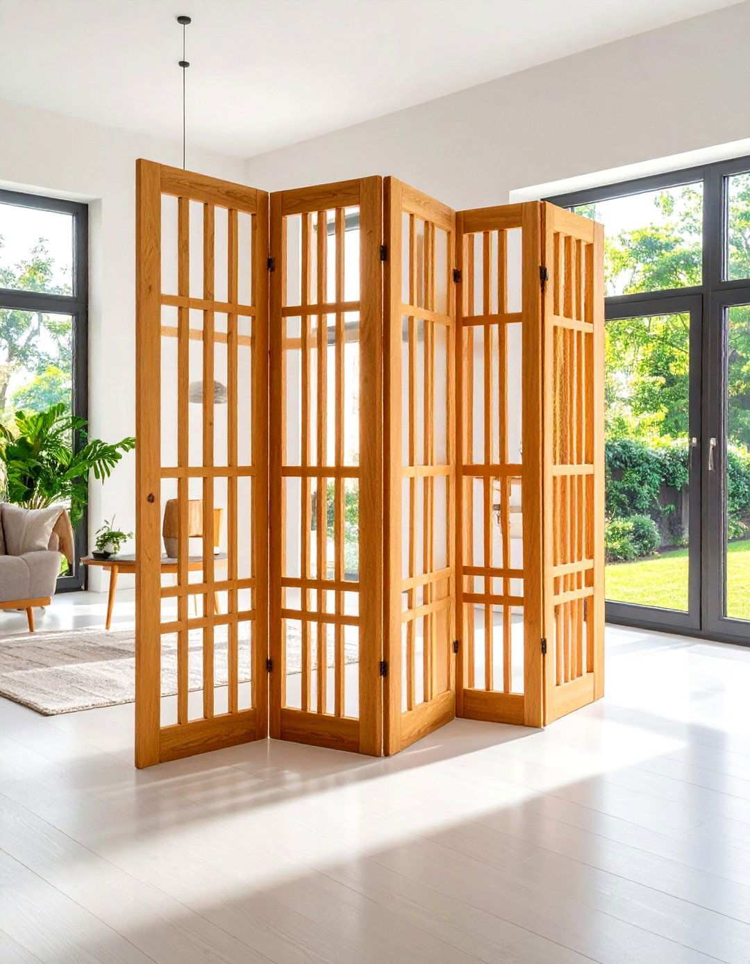 Wooden Room Dividers and Screens - 24 Wooden Interior Design Ideas