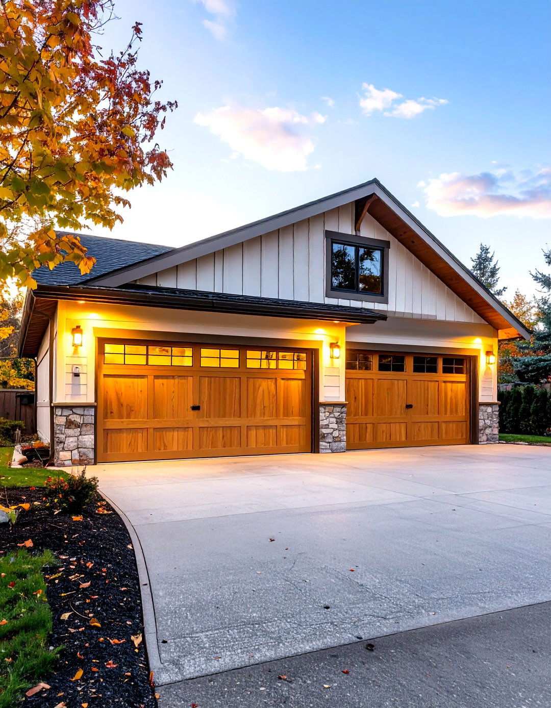 Workshop Combination Garage - 24 Rustic Garage Ideas