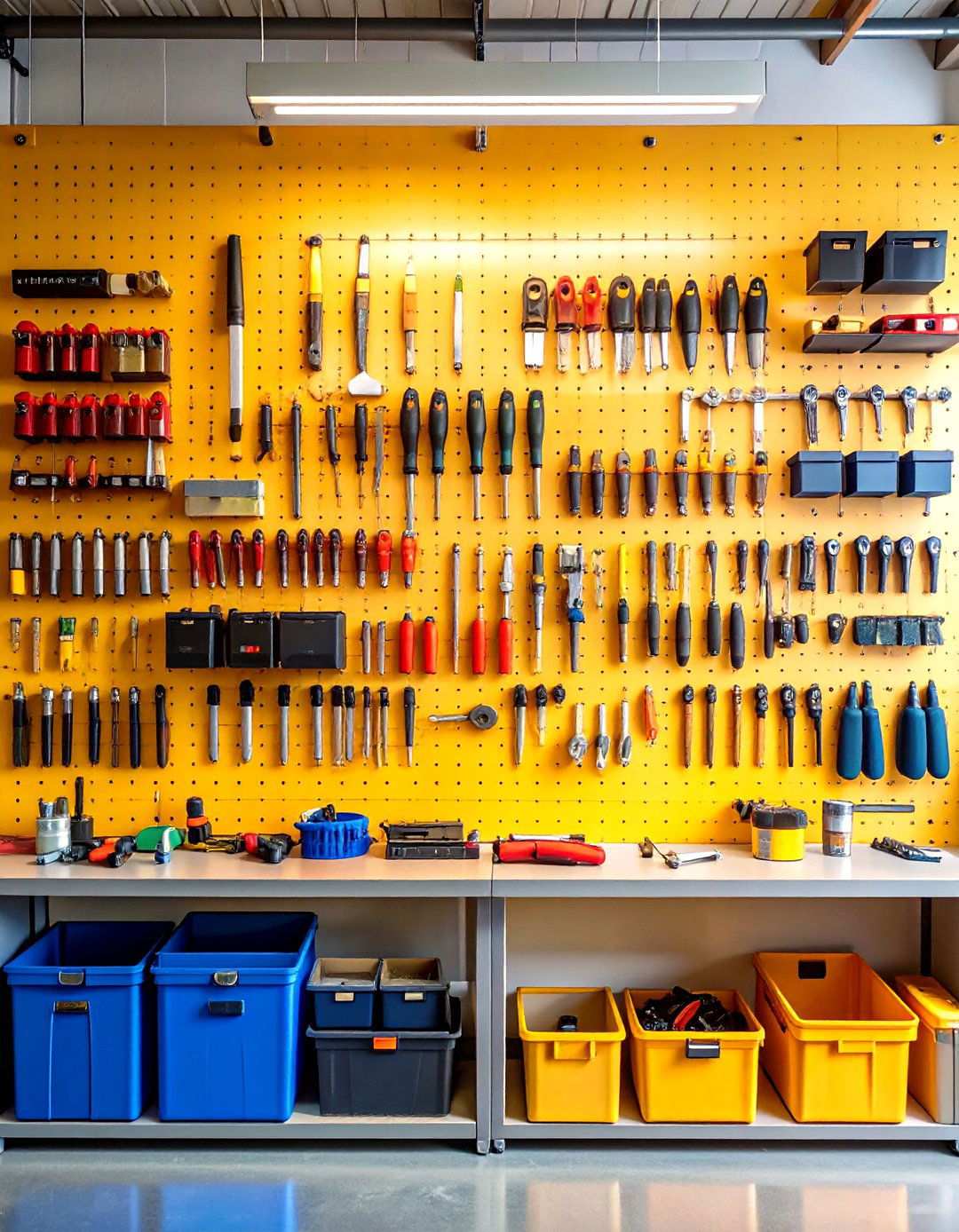 Workshop Project Organization - 24 Pegboard Ideas