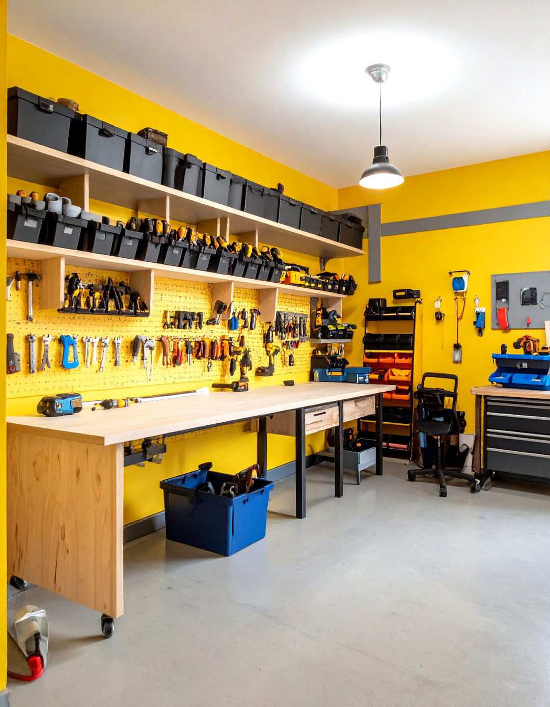 Workshop Tool Storage Center - 24 Under Stair Storage Ideas